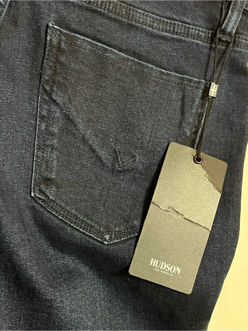 Hudson Straight Leg Jeans NWT Dark Wash Size 29‎ Blue High Rise Casual Classic